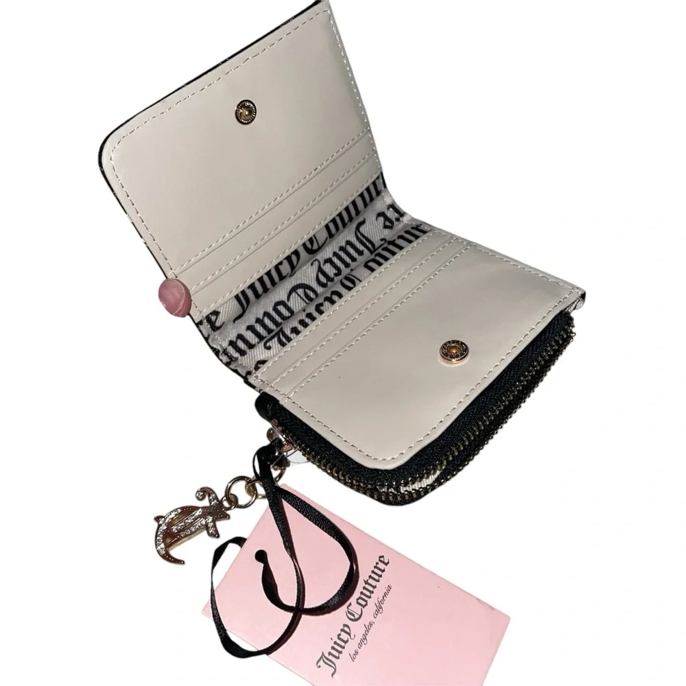 Juicy Couture L Zip Card Case Wallet
